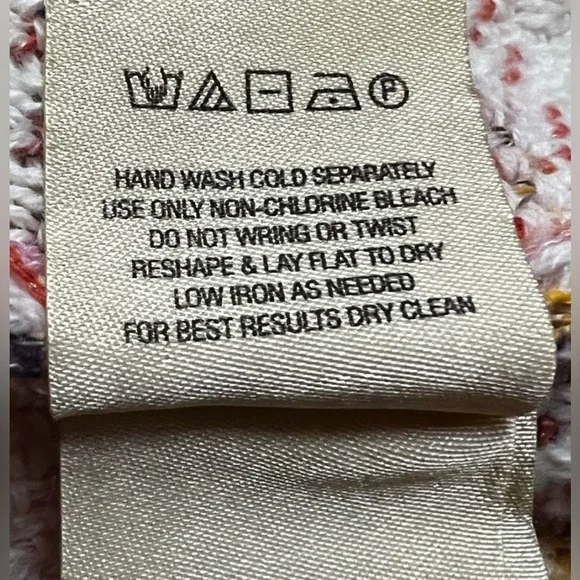 Moth by Anthropologie Pink Cream Knit Oversized Cardigan (Size M,runs large) - Picture 9 of 10